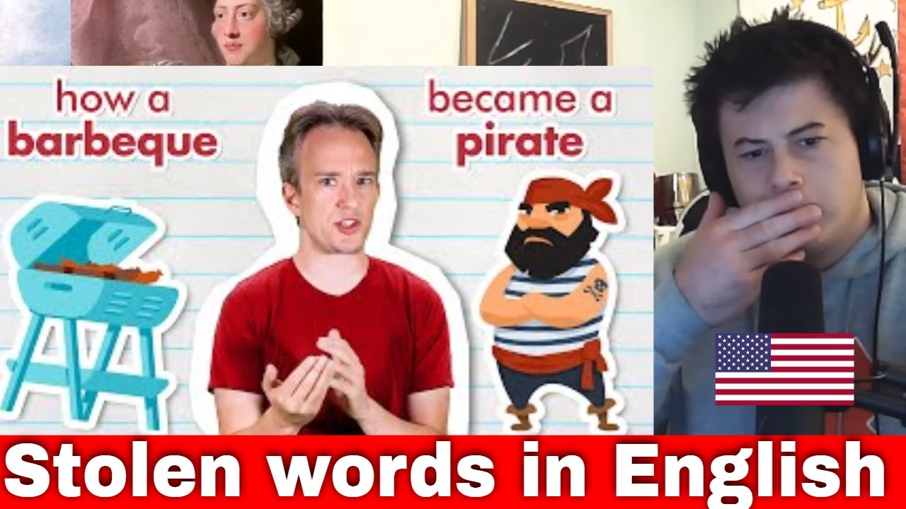 American Reacts How languages steal words from each other
