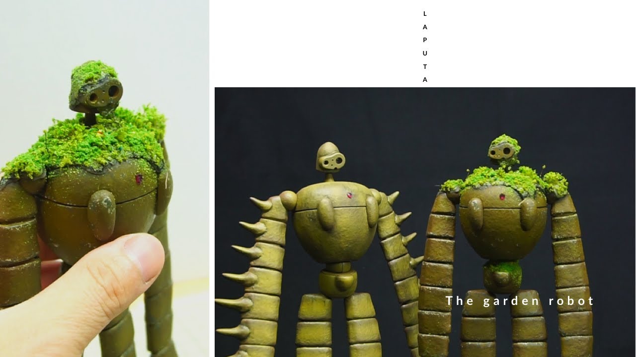 天空の城ラピュタ　ロボット兵を作ろう　ファインモールド