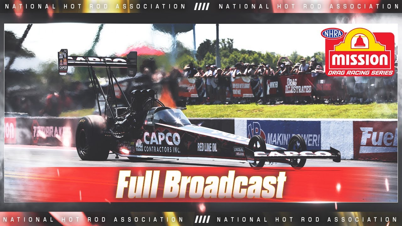 2025 American Rebel Light Virginia NHRA Nationals Full Broadcast