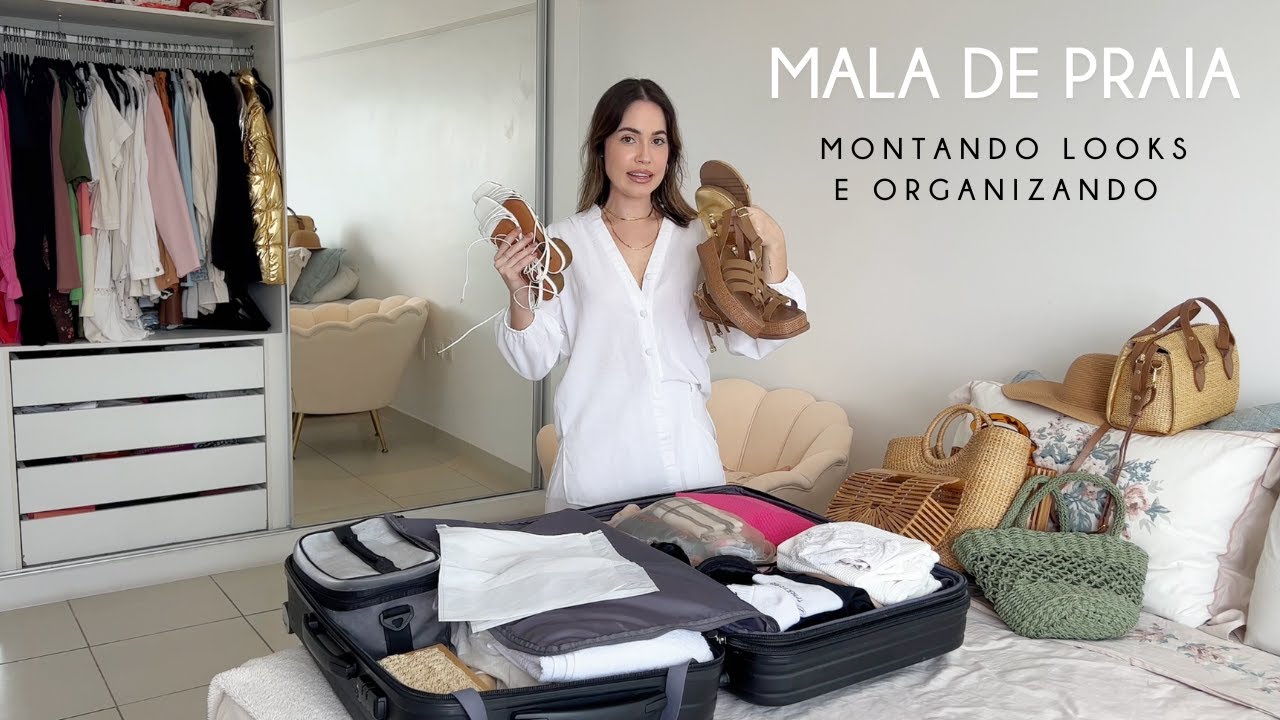 Mala de praia: montando looks e organizando