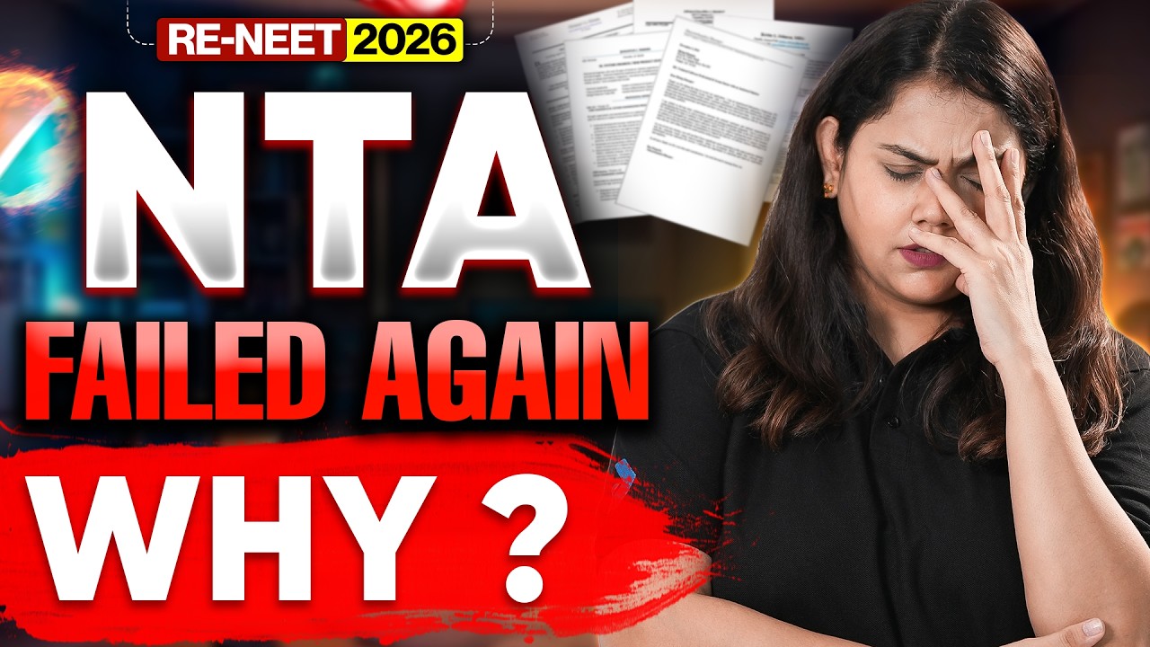 RE-NEET 2026 NTA Failed Again? 😭 Students Can't Take This Anymore!💔