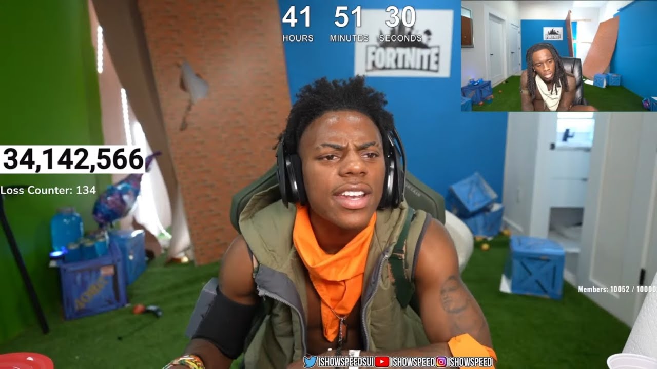 PLAYING FORTNITE UNTIL WE WIN pt 4 ⛏️ ft. Kai Cenat (RANKED)