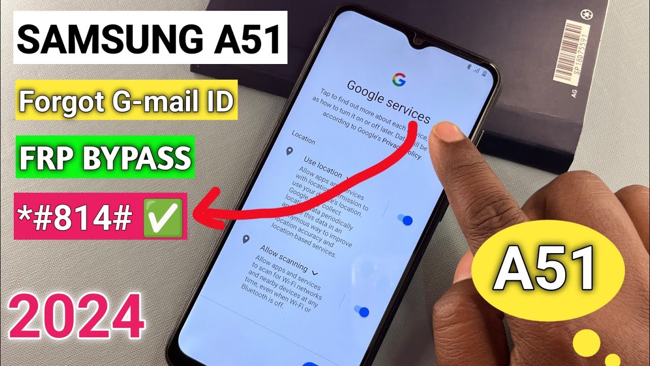Samsung A51 FRP Bypass Android 13 Without Pc | New Method 2024 - TalkBack Not Working