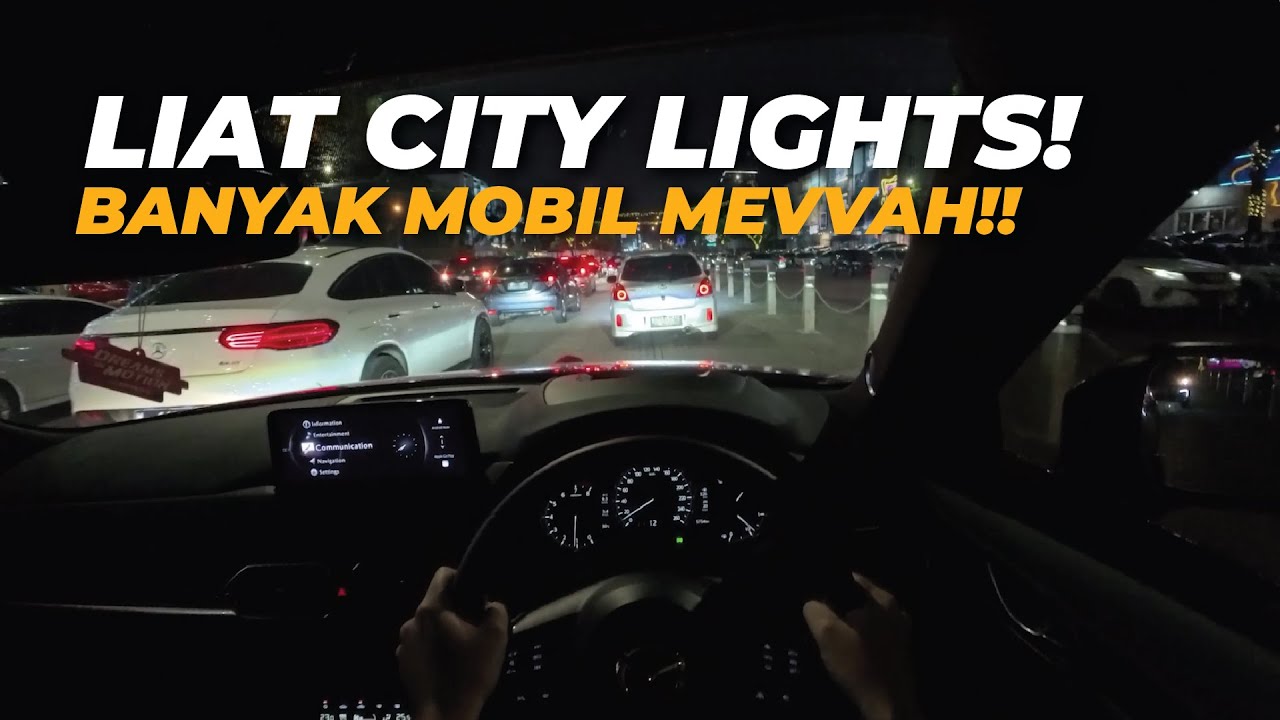 POV Night Drive Mazda CX-5 Kuro AWD 2024! Liat Keindahan Kota Saat Malam!