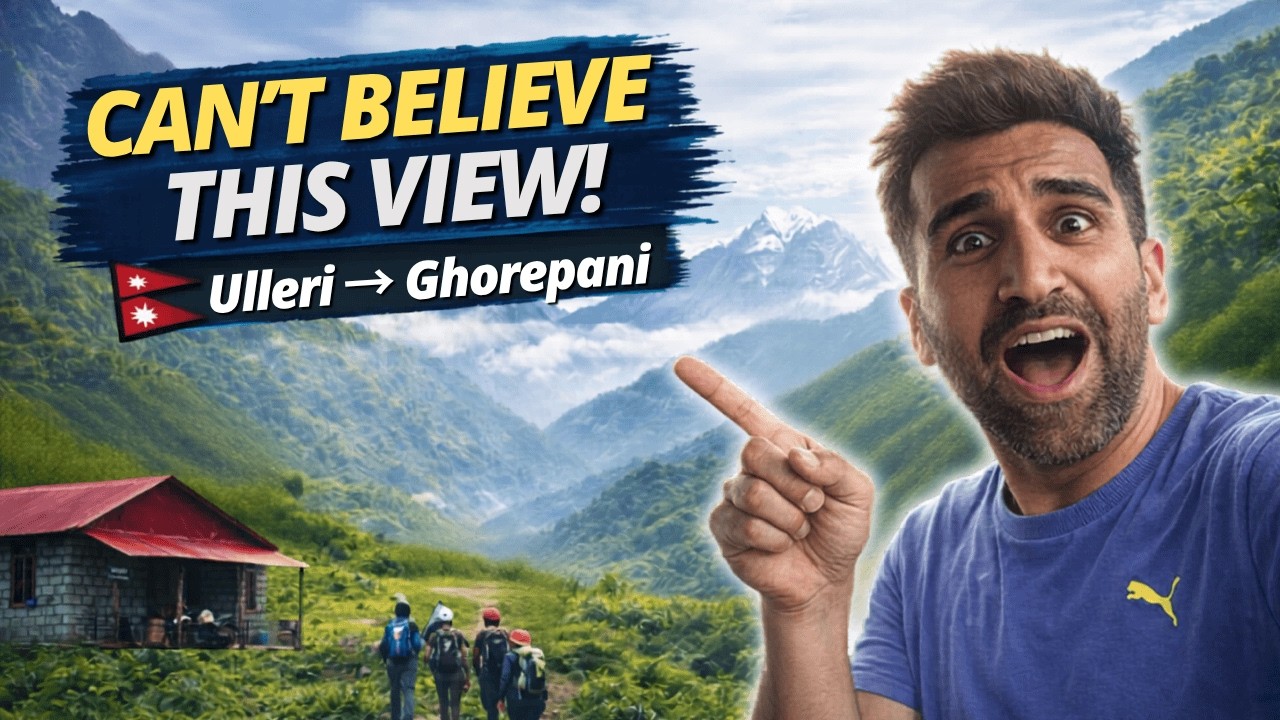 Ulleri to Ghorepani Trek | Most Beautiful Trekking Experience in Nepal | Ep.5🇳🇵🇵🇰