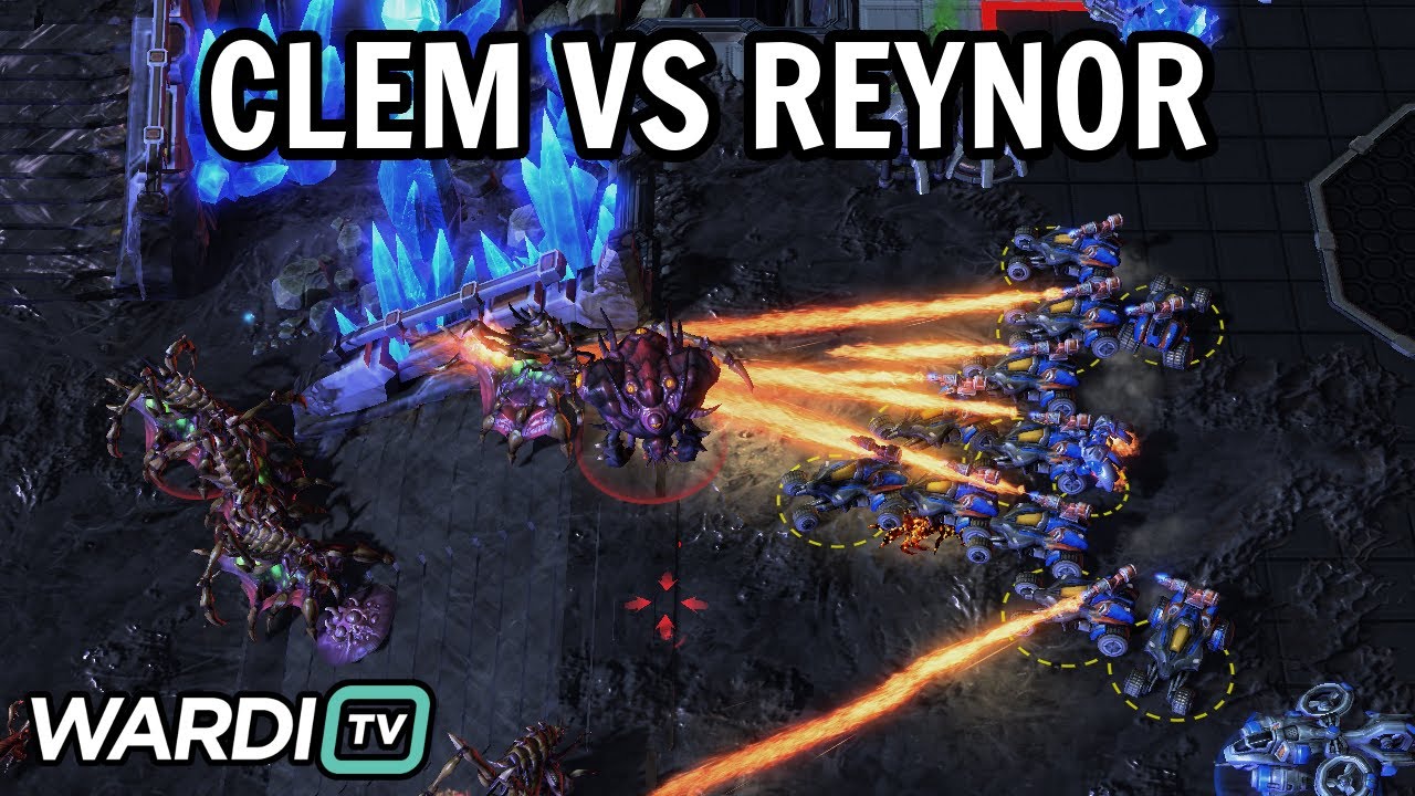 Clem vs Reynor (ZvT) - REVERSE RACE BO7! [StarCraft 2]