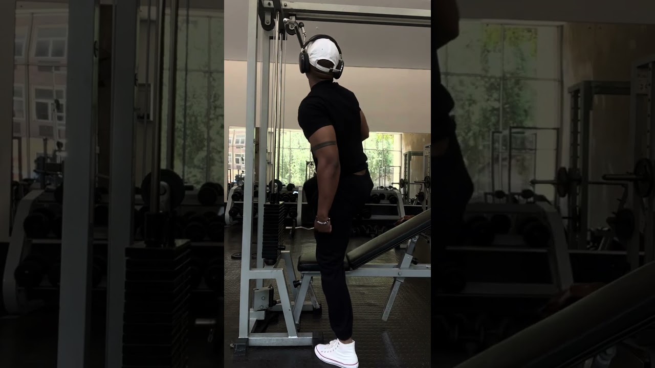  gym session with Musa Manqele
