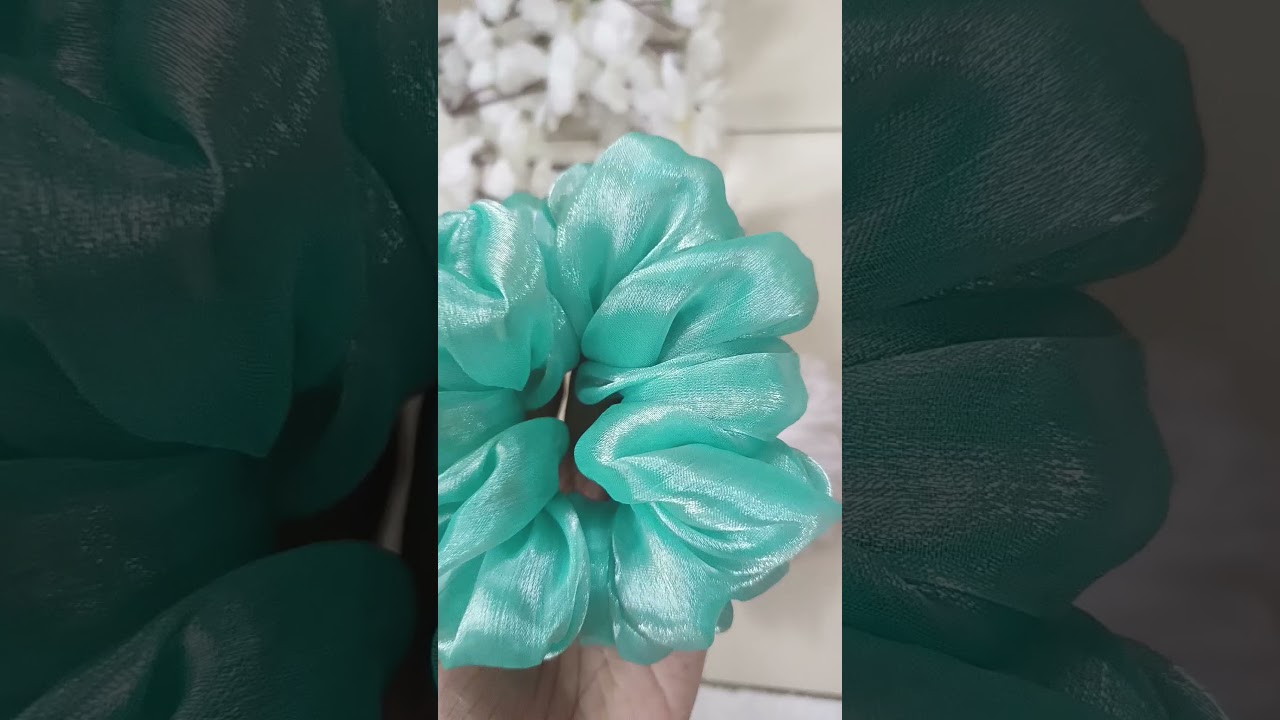 Jimmy Choo fabric scrunchies 🎀💫#shorts #scrunchies