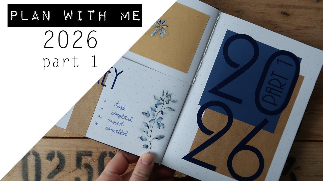 PLAN WITH ME || 2026 part 1 Bullet Journal Setup Nederlands