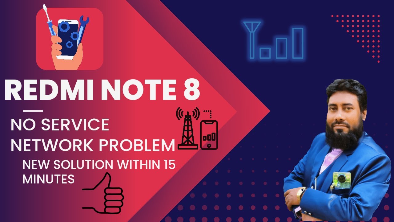 REDMI NOTE 8 NO SERVICE | MINOTE 8 NETWORK PROBLEM SOLUTION | EASY METHOD  MI NOTE 8 NO SERVICE