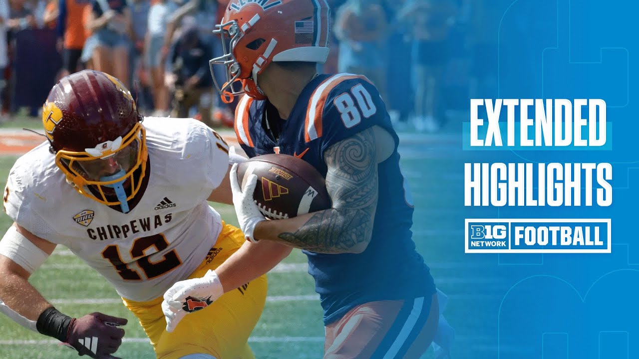 Central Michigan at Illinois | Extended Highlights | Big Ten Football | 09/14/2024