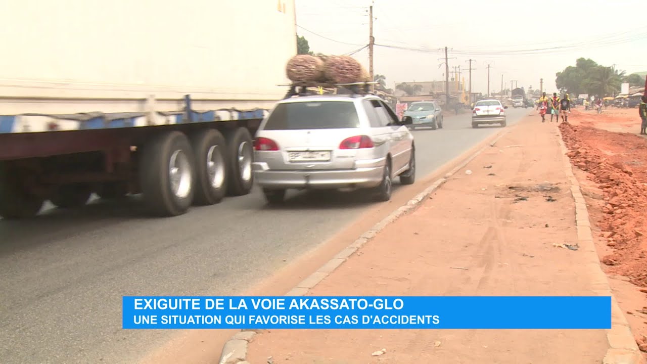 Exiguïté de la voie Akassato – Glo : Une situation qui favorise les cas d’accidents