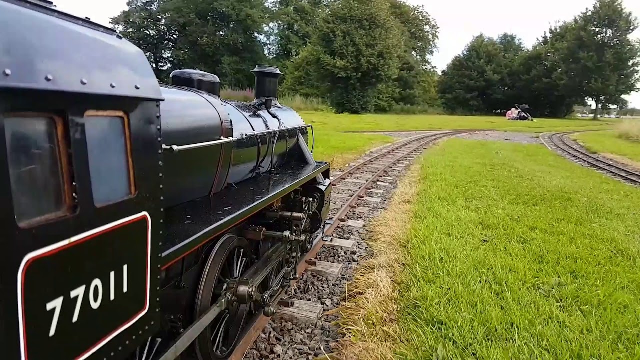7 1/4 inch Black 5 and Std Class 3 at Leyland.