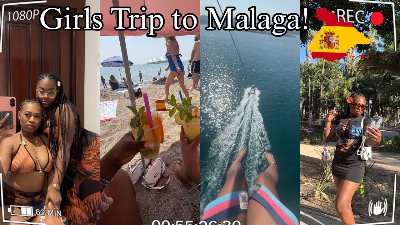 Girls trip to Malaga! TRAVEL VLOG 
