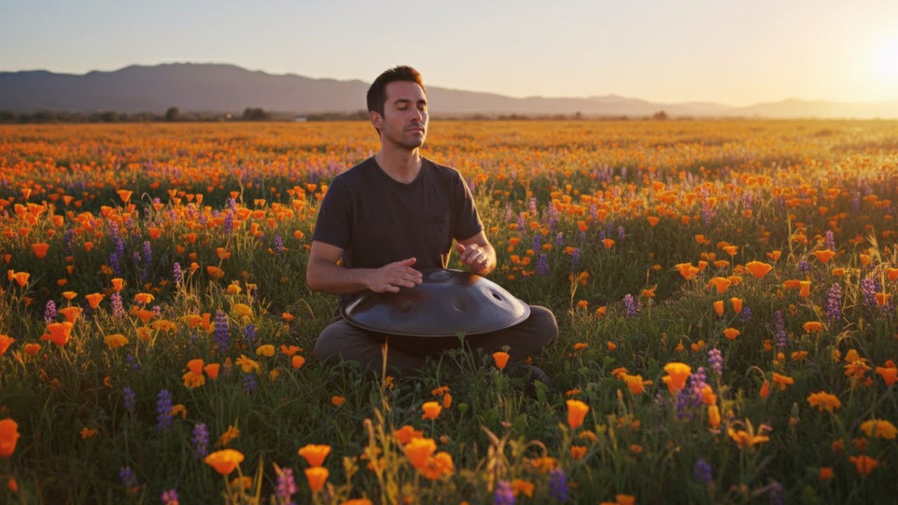 999Hz Spiritual Frequencies | Handpan Music for Emotional Healing & Abundance