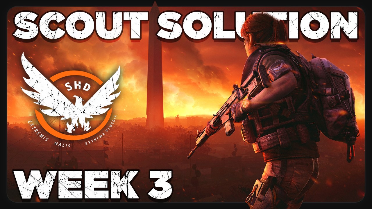Scout Week 3 ~ ALL Activity Solutions | Y8S3 Red Horizon | The Division 2
