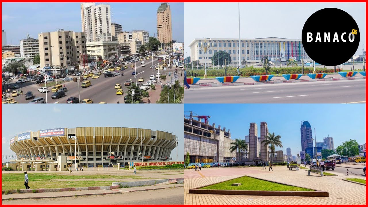 KINSHASA VUE DU CIEL I Capitale de la RDC