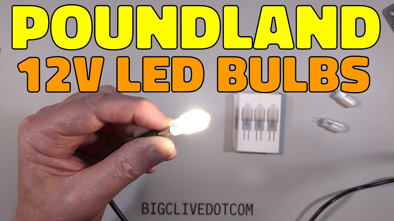 Светодиодные лампы Poundland G4