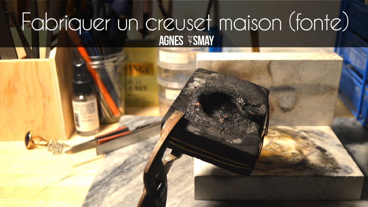 AGNES BIJOUTERIE | Creuset maison (pour la fonte)