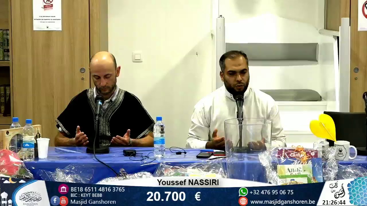 En direct : 2ème jour de la campagne de collecte de fonds pour la construction du centre Malik Ibn A