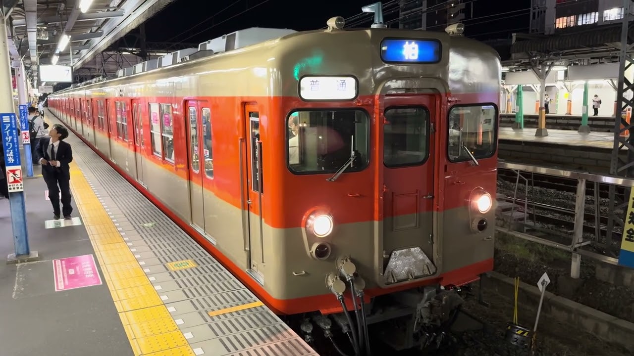 【野田線での定期運行開始】東武8000系8000型8111F 普通柏行 春日部出発【4K HDR】
