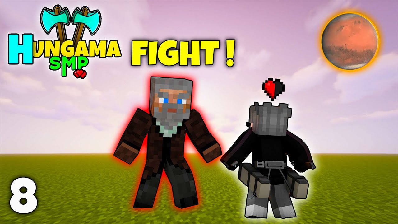 CAN I SURVIVE ON MARS IN MINECRAFT | HUNGAMA SMP [S-2 PART 8]