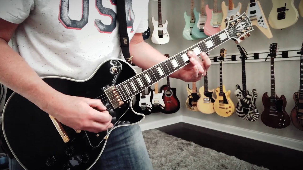 Guitar Cover - More Than This - Roxy Music - Rock Chords - Les Paul Custom Lite