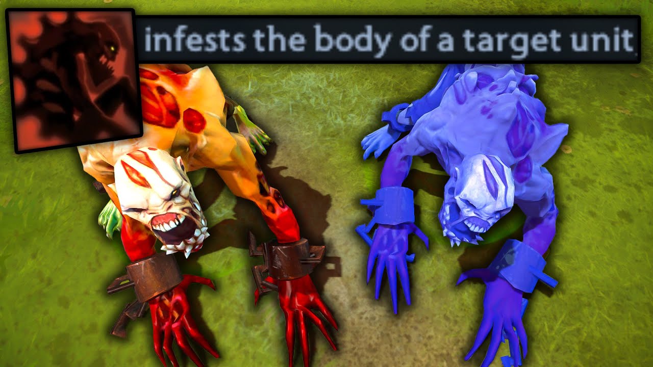 infests the body of a target unit