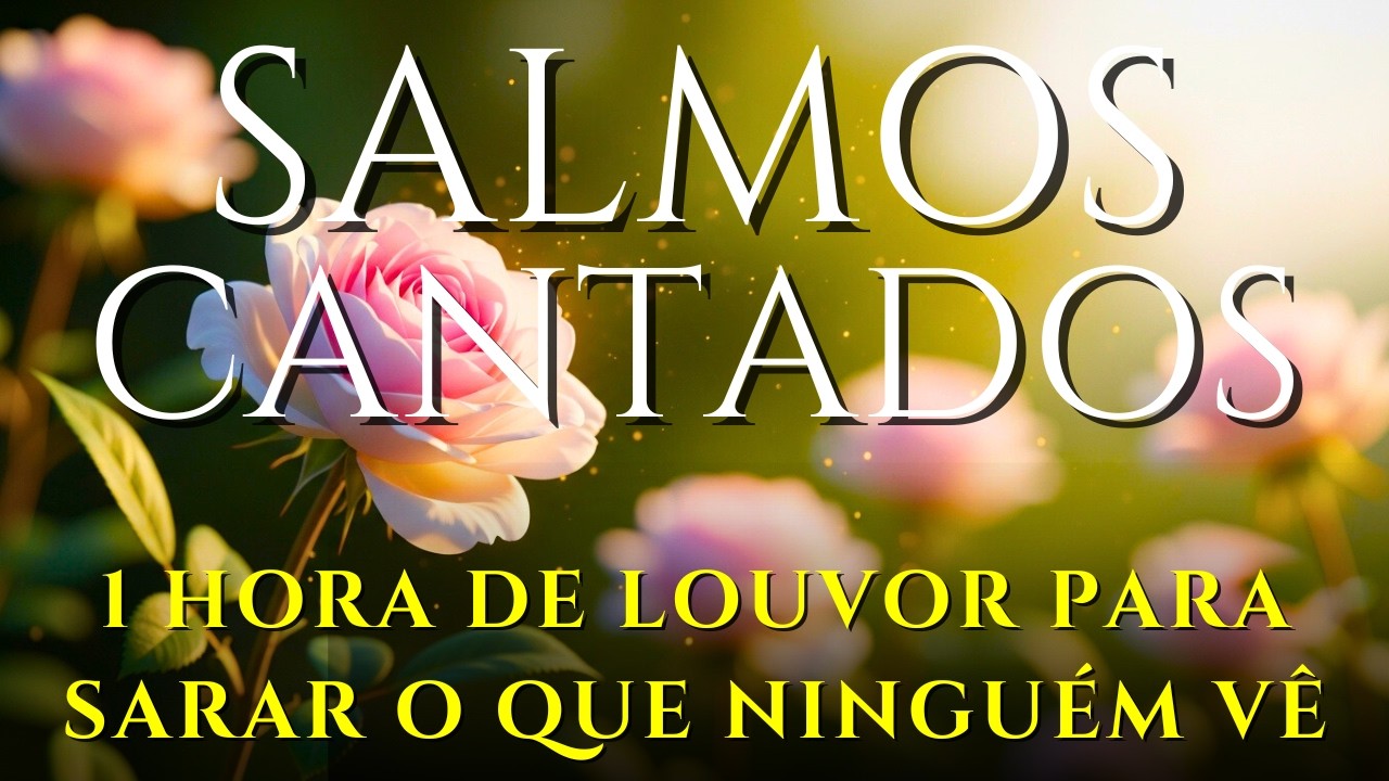 🎵1 Hora de Salmos Cantados Para a ALMA Cansada | Descanse no SENHOR HOJE