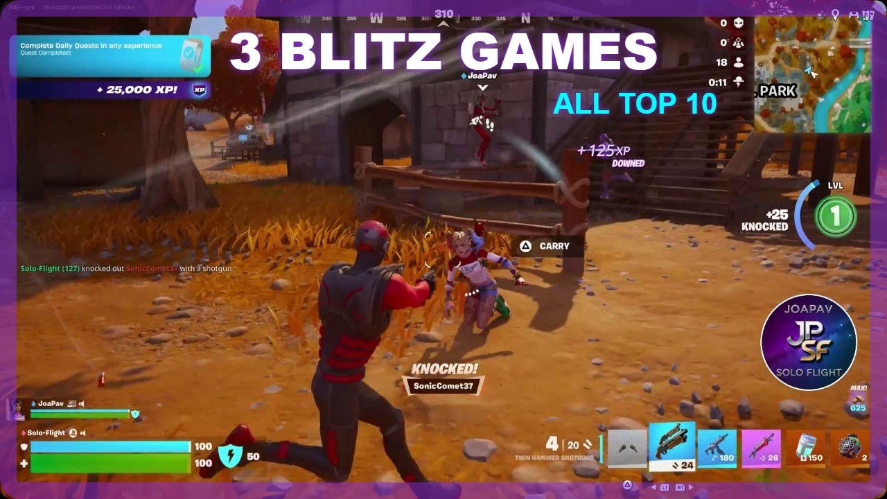Blitz Royale Chaos | 3 Quick Games with joapav
