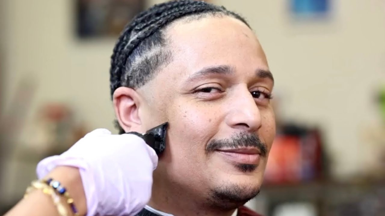 💈Client Wanted a Fresh Taper With His Braids ✂️