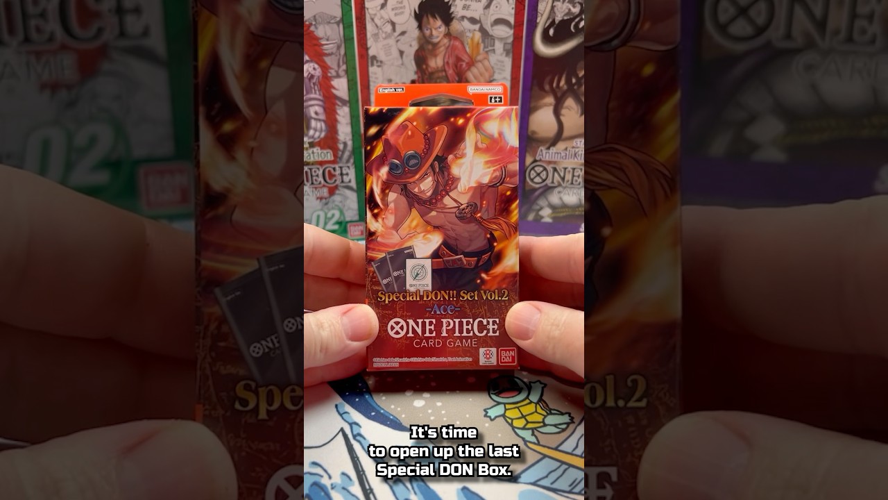 This Special DON Box Was Fantastic! #onepiece