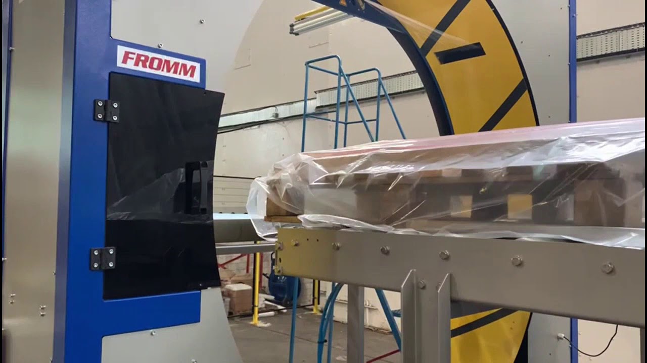 Bespoke FV350/200 Orbital Wrapping Machine