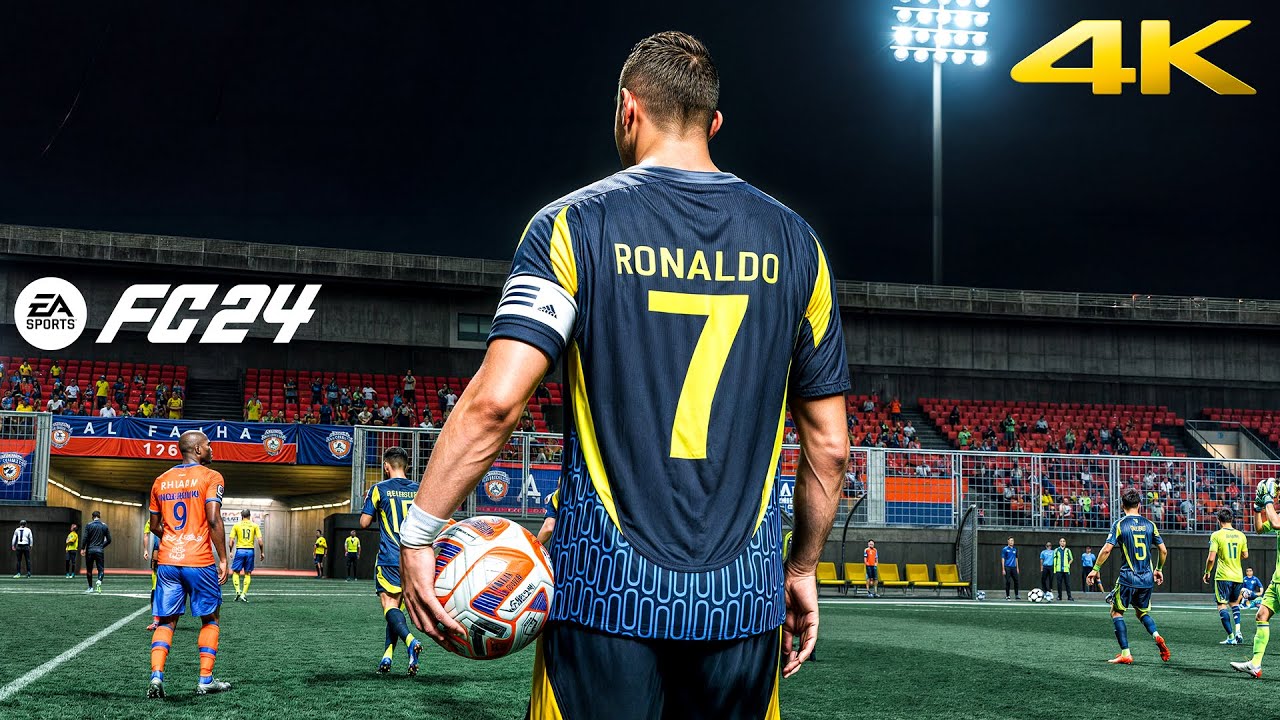 FC 24 - Al Fayha vs. Al Nassr Ft. Ronaldo, | Saudi Pro League 24/25 Full Match | 4K