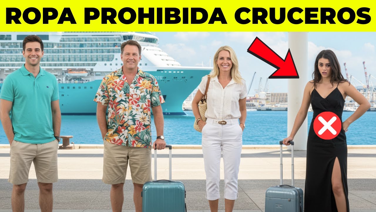 10 Outfits de Viaje que NUNCA Debes Usar en un Crucero