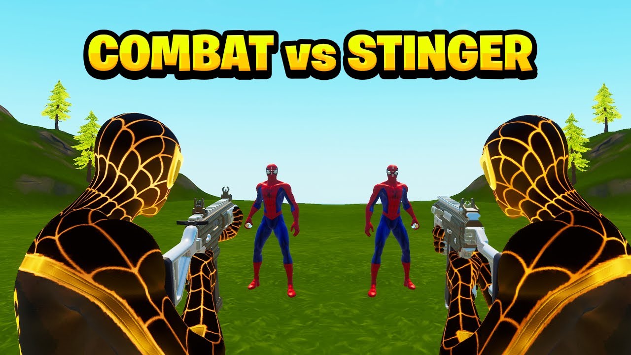 Gold Combat vs Gold Stinger SMG 😱