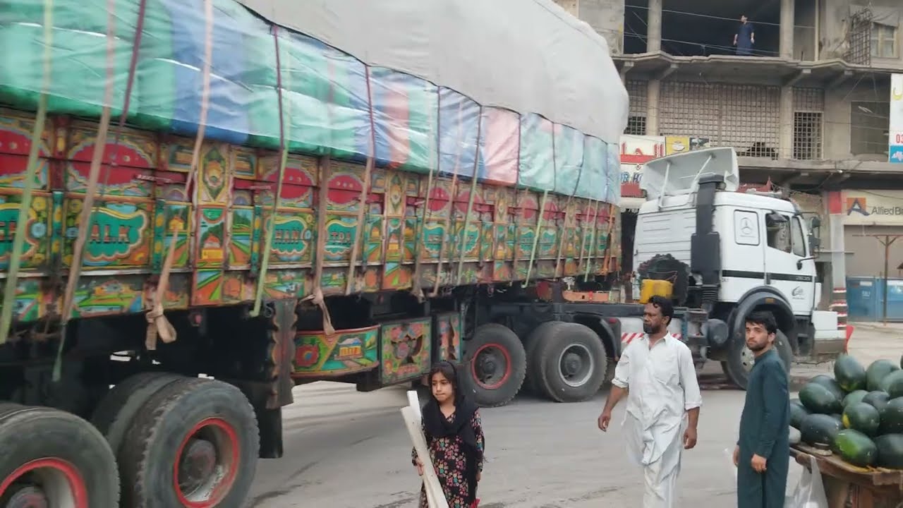 Afghani Truck Mercedes Benz 2635 Powerful Truck