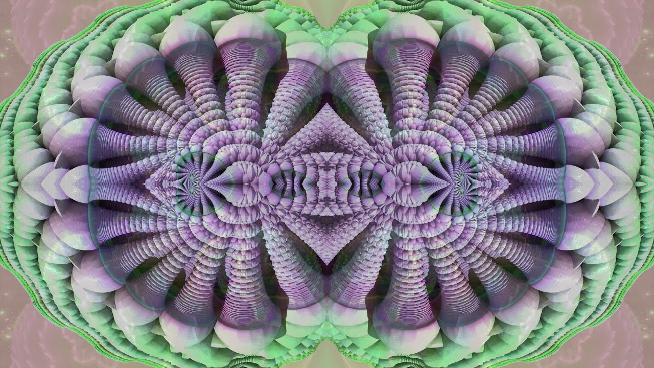 Virtual Rave Visuals 003 - Rough Sleeper - 4K 60fps Psychedelic Rainbow Fractals