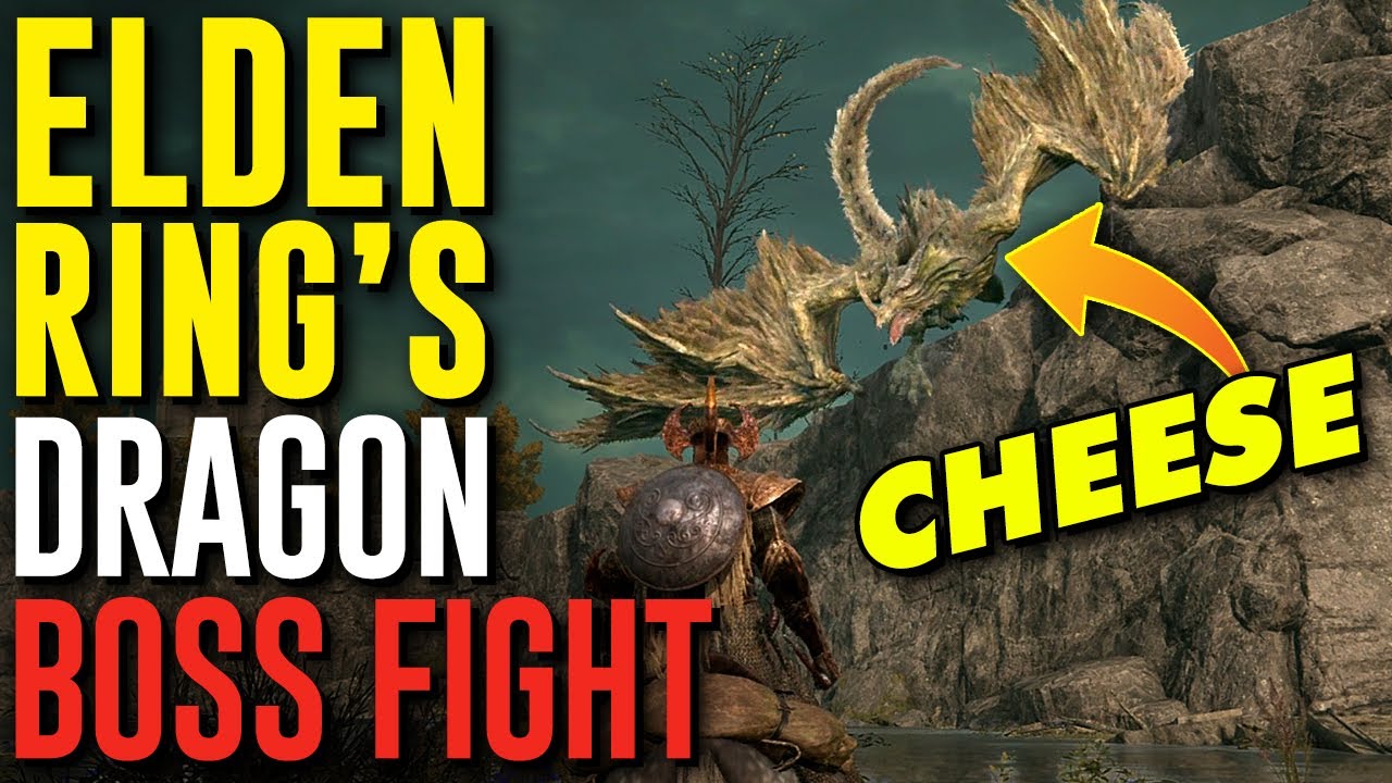 How to Cheese a Dragon - Elden Ring Closed Network Test Gameplay