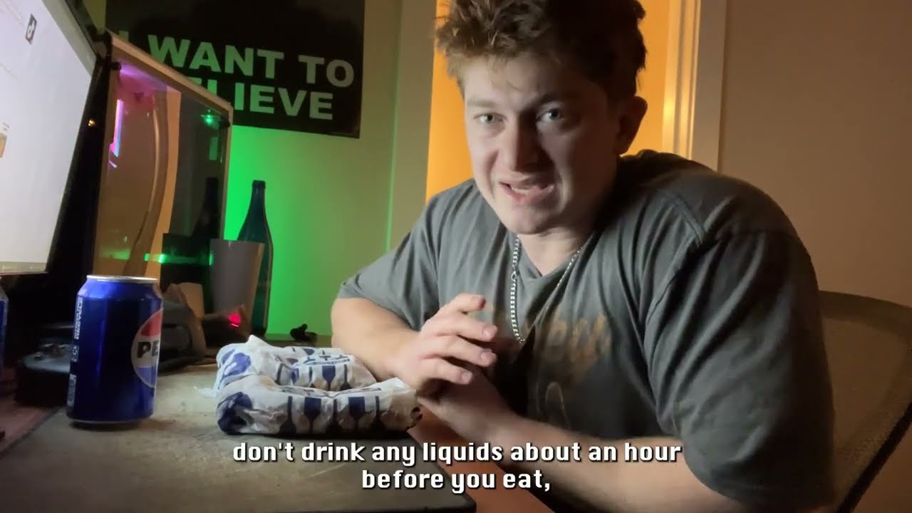 How to eat more in one sitting