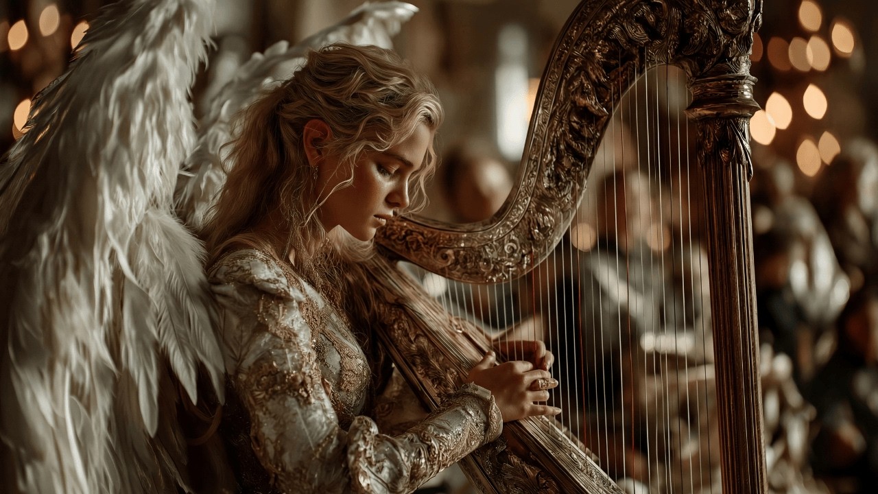 Ethereal Kingdom Presence - 432Hz Angelic Harp & Cinematic Worship