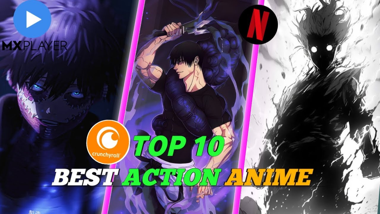 Top 10 best action Anime like solo leveling anime by crunchyroll
