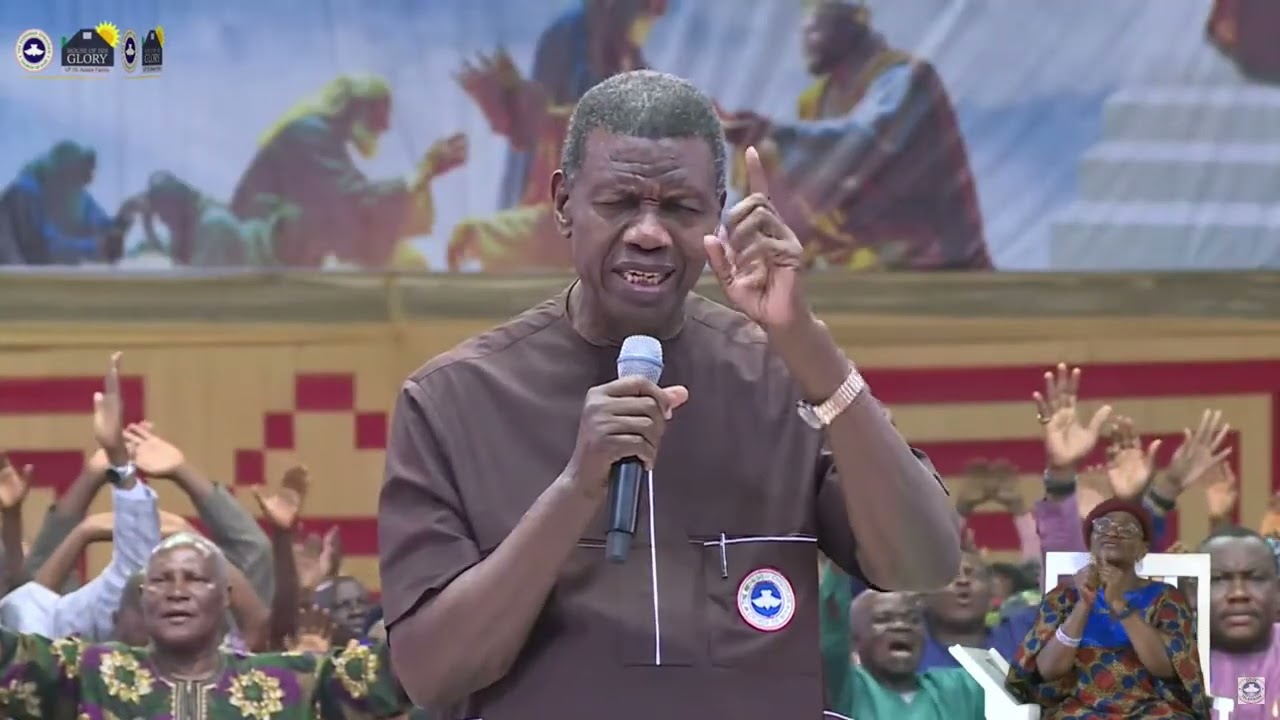 Заявление пастора Е.А. Адебойе в RCCG в 2025 году. Специальный час победы, день 3. #RCCG #declara...