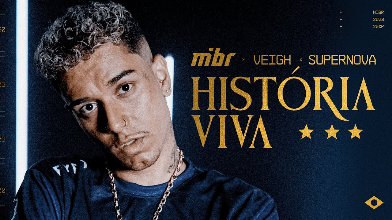 HISTÓRIA VIVA - VEIGH X MIBR (Official 2023 lineups announcement)