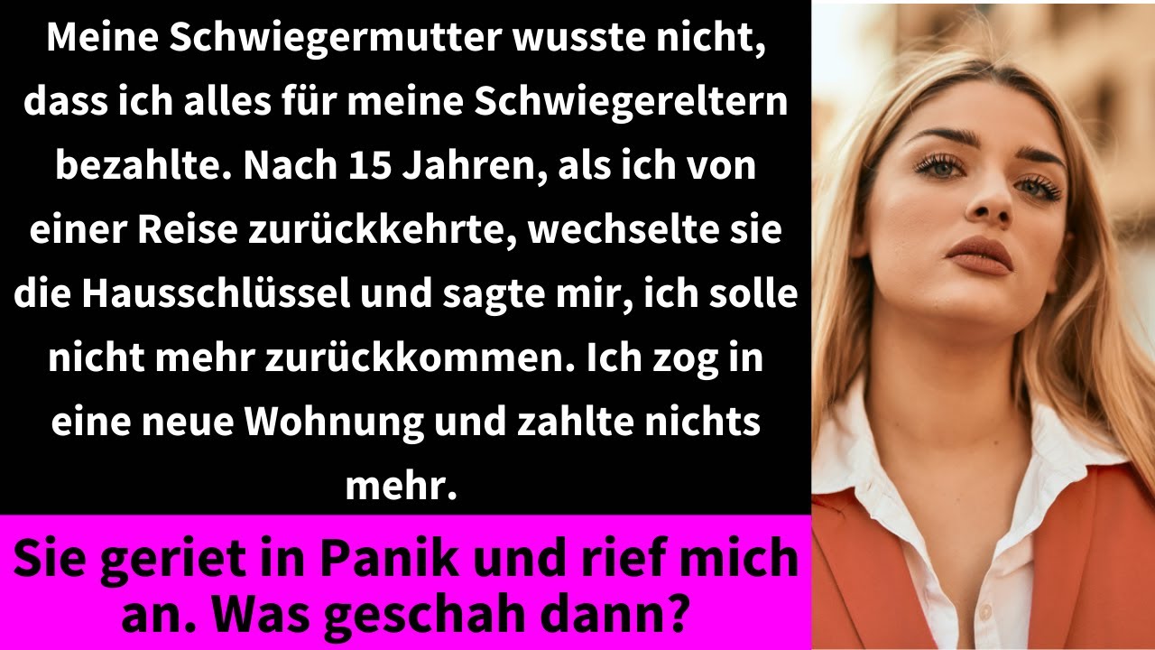 Meine Schwiegermutter wusste nicht, dass ich alles für meine Schwiegereltern bezahlte.