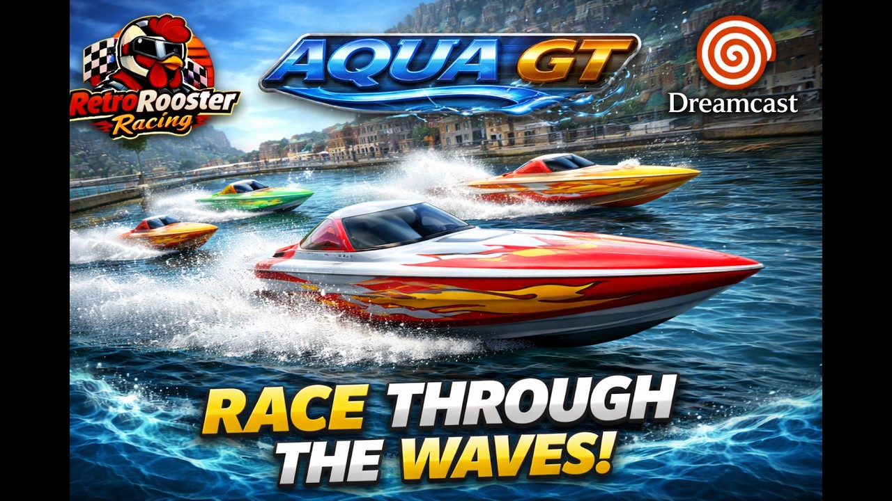 Aqua GT Dreamcast – High Speed Boat Racing Gameplay | Arcade Water Racing Chaos