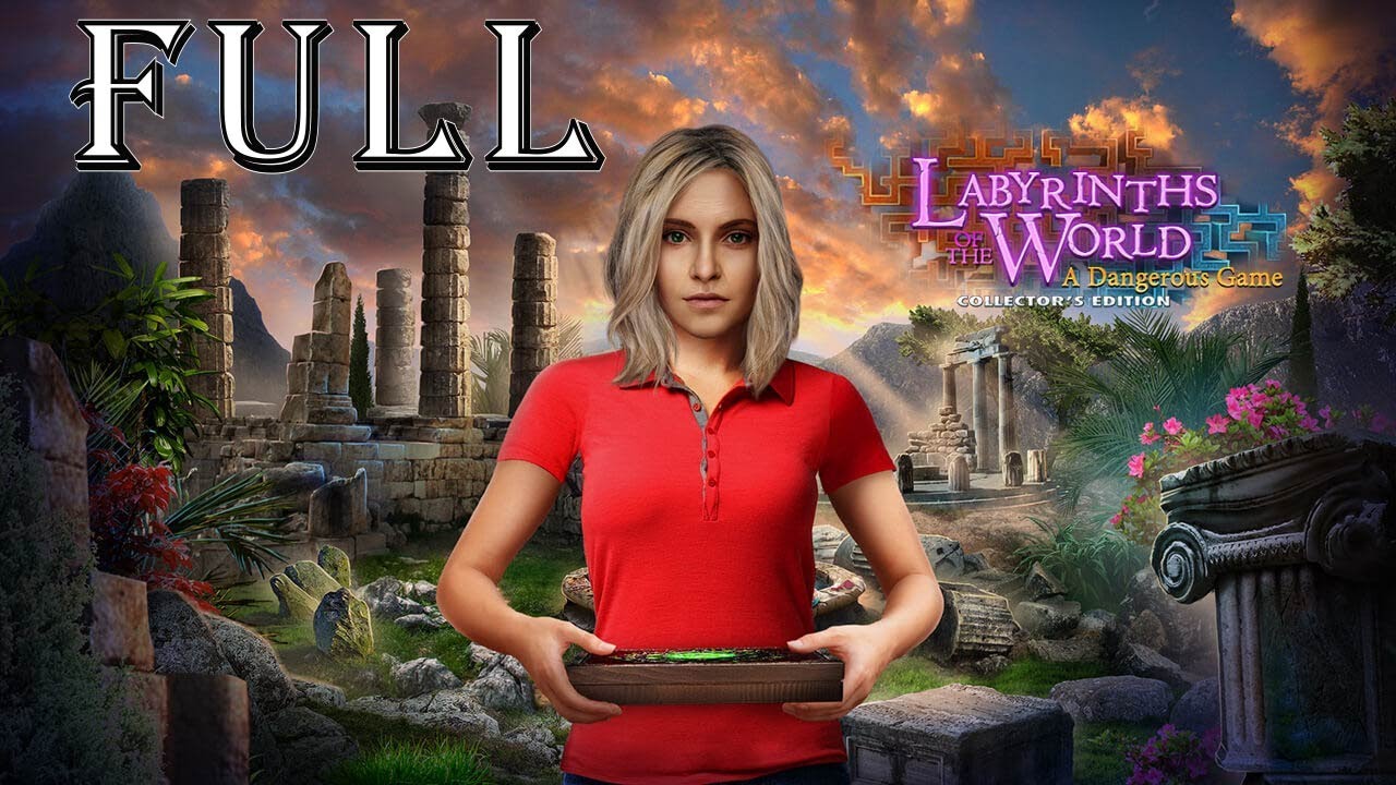 Labyrinths Of The World 7 - A Dangerous Game Full Game Walkthrough @ElenaBionGames