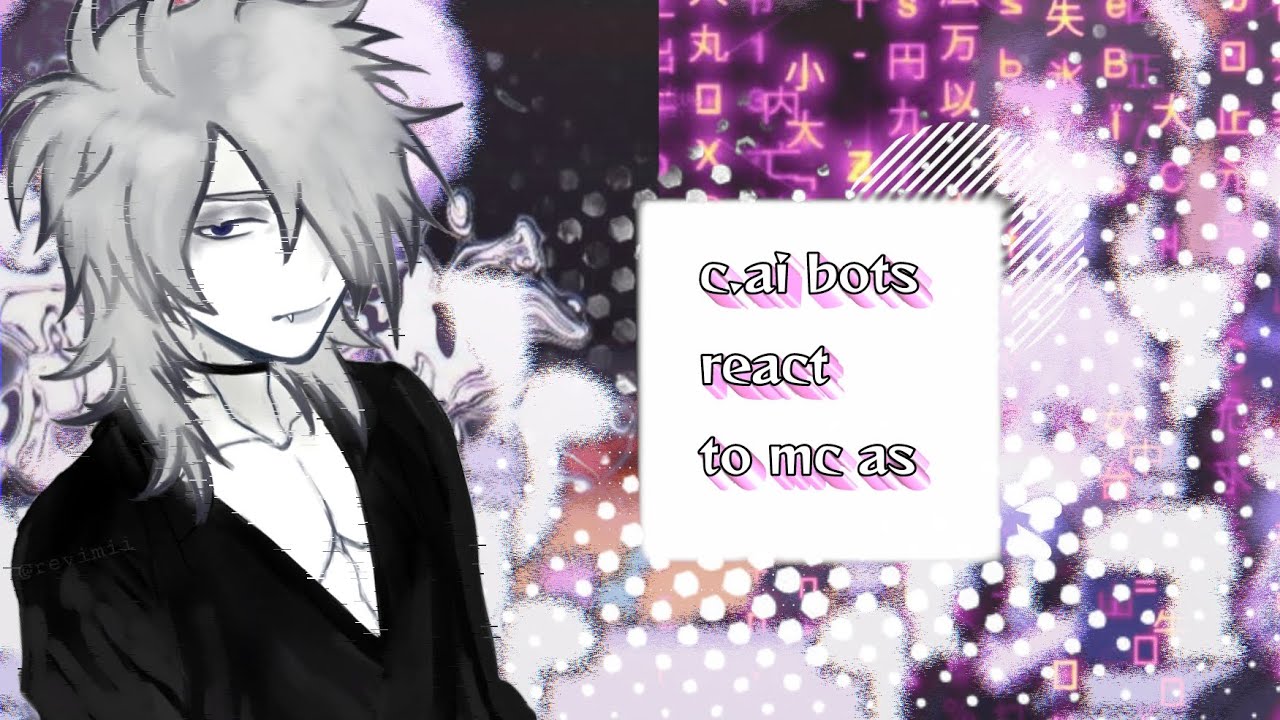 💢 C.ai bots react to male mc as random tiktok | Gacha Nox | Not original | Cringe | Short | 💢