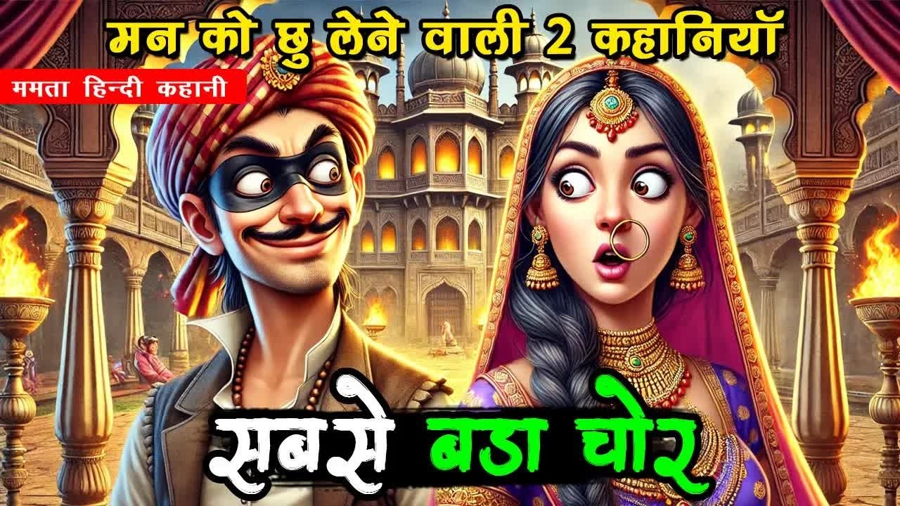 सबसे बड़ा चोर, SABSE BADA CHOR, MAN KO CHU LENE WALI KAHANI, HINDI MORAL STORY