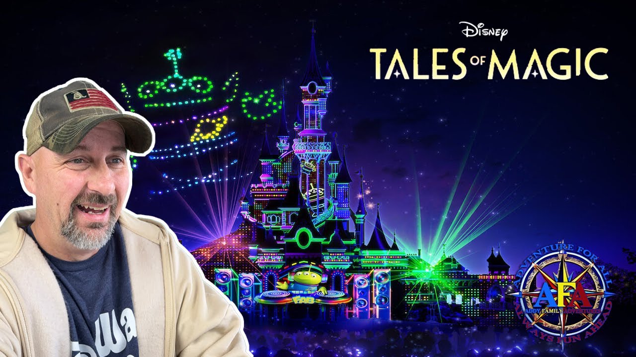Реакция на Disney Tales of Magic – очаровательное новое шоу Диснейленда в Париже!